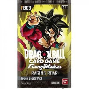 FB03 Raging Roar Booster Pack - Dragon Ball Super Card Game Fusion World