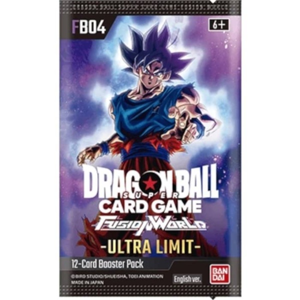 FB04 Ultra Limit Booster Pack - Dragon Ball Super Card Game Fusion World
