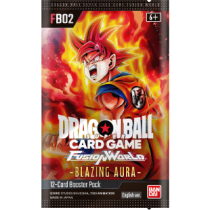 FB02 Blazing Aura Booster Pack - Dragon Ball Super Card Game Fusion World