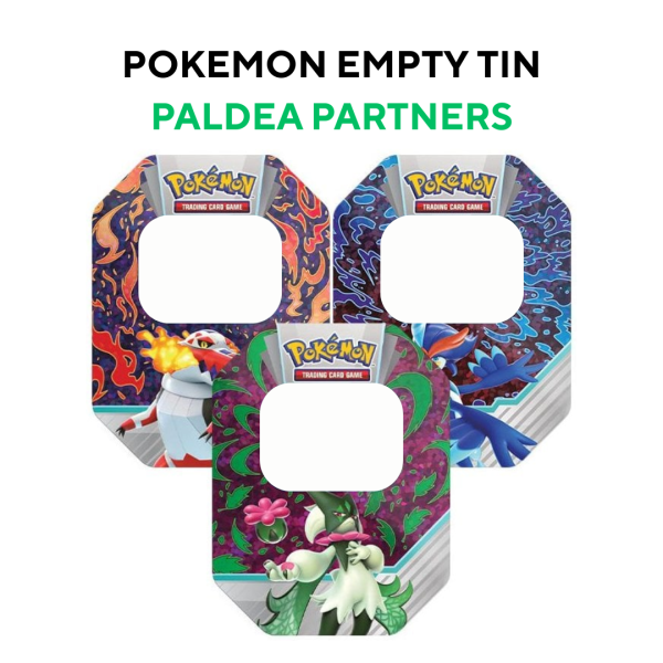 Pokemon TCG Paldea Partners Tin (Empty)
